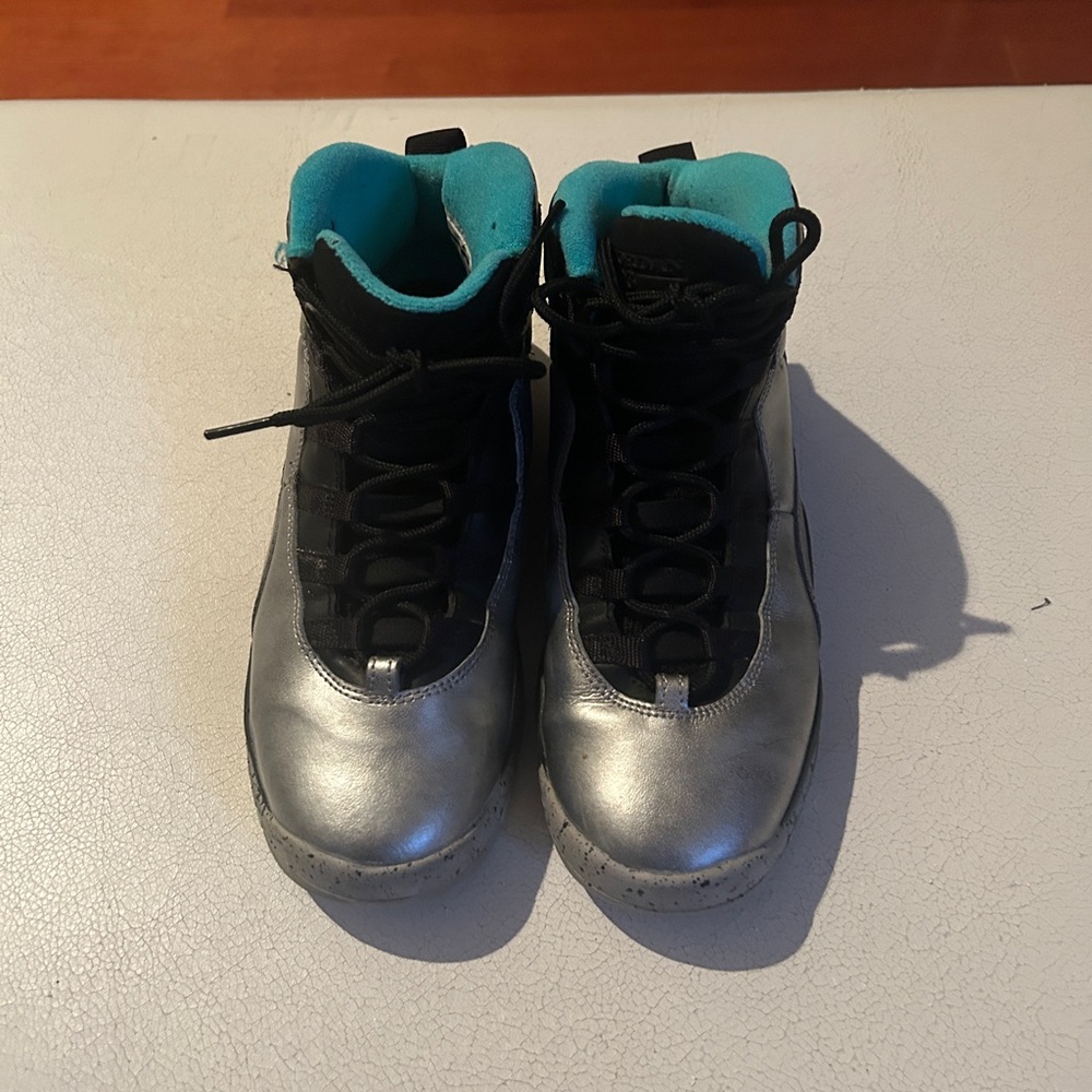 Nike Air Jordan retro metallic sneakers